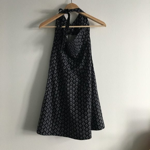 Athleta Printed‎ Pack Everywhere Halter Dress Womens Size 0 Pocket Black … - Picture 10 of 10